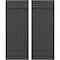 Ekena Millwork Americraft 6-Board, 2 Batten Exterior Real Wood Joined Board-n-Batten Shutters, ARW101BB621X39SMH, PR ARW101BB621X39SMH - alternate 1